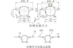 YHPLS-II雙向平衡拉繩開關往復式拉繩開關生產