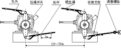 不銹鋼雙向拉繩開(kāi)關(guān)HQLA-RD0320ZM/LY膠帶機(jī)保護(hù)拉繩開(kāi)關(guān)